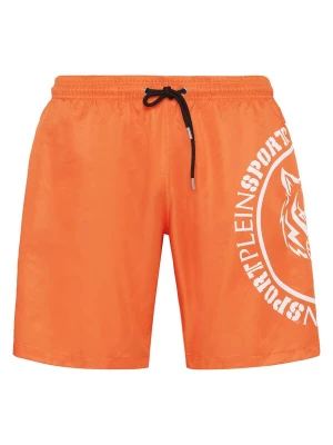 Foto van product Plein Sport Zwemshorts 'Carbon Tiger' oranje / wit