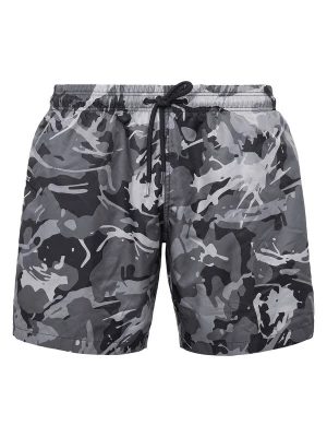 Foto van product Plein Sport Zwemshorts grijs / lichtgrijs / zwart