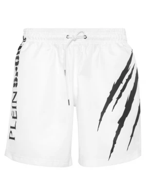 Foto van product Plein Sport Zwemshorts 'Scratch' zwart / wit