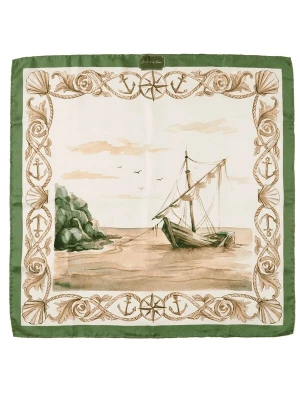 Foto van product PLIEGO DE LA ROSA Strandlaken 'ARCHIVE 1996' groen