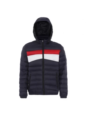Foto van product PLUMDALE Winterjas donkerblauw / bloedrood / wit