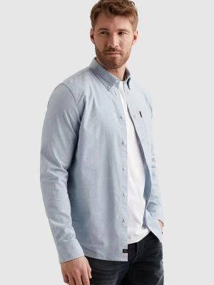 Foto van product PME Legend Overhemd 'Explorer Oxford shirt with button-down collar' blauw