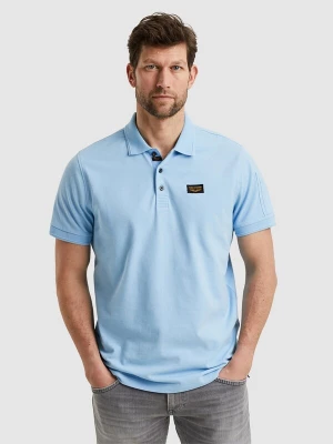 Foto van product PME Legend Shirt 'American Classic polo shirt' lichtblauw