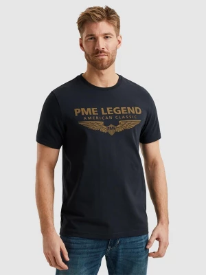 Foto van product PME Legend Shirt 'T-shirt with logo' donkerblauw