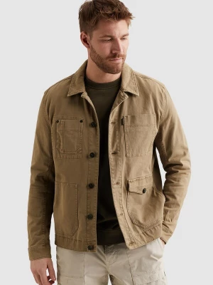Foto van product PME Legend Tussenjas 'Worker jacket with stitch detailing' donkerbeige