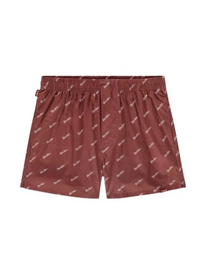 Foto van product Pockies Boxershorts 'Broke' roestrood / offwhite