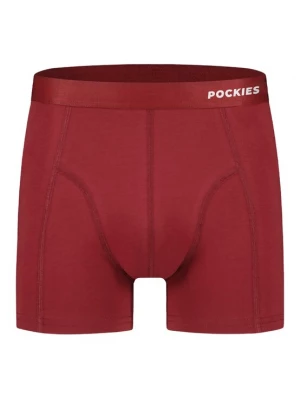 Foto van product Pockies Boxershorts 'Burgundy Briefs' rood / wit