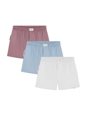 Foto van product Pockies Boxershorts 'Forever Weekend' lichtblauw / mauve / wit
