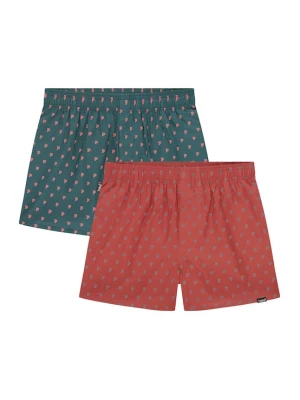 Foto van product Pockies Boxershorts grijs / rood