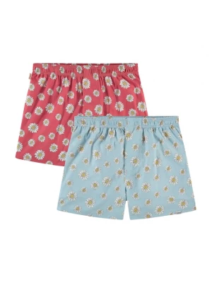 Foto van product Pockies Boxershorts lichtblauw / geel / lichtrood / wit
