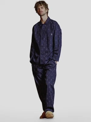 Foto van product Pockies Pyjamabroek 'Ski Man' navy / gemengde kleuren