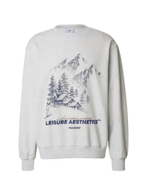 Foto van product Pockies Sweatshirt 'La Ski' indigo / grijs gemêleerd