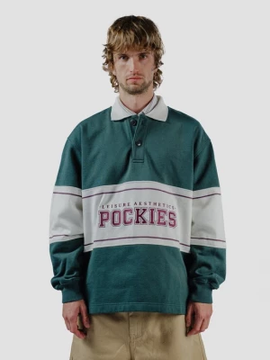 Foto van product Pockies Sweatshirt lichtbeige / spar / roestrood