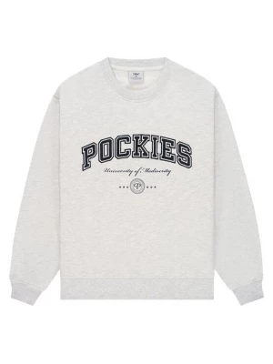 Foto van product Pockies Sweatshirt lichtgrijs / zwart