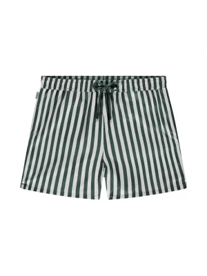 Foto van product Pockies Zwemshorts donkergroen / wit