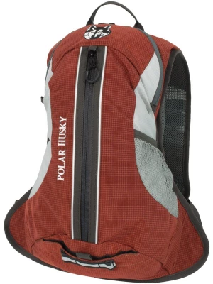 Foto van product Polar Husky Rugzak ' Faster ' grijs / donkerrood / wit