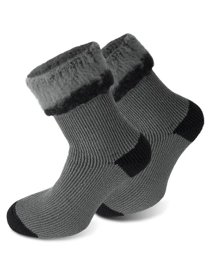 Foto van product Polar Husky Sokken 'Extrem Hot' grijs / zwart
