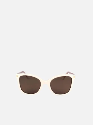 Foto van product Polaroid Zonnebril 'Polaroid PLD 4151 / S / X Burgundy / 20 / 145 Women Sunglasses' ivoor