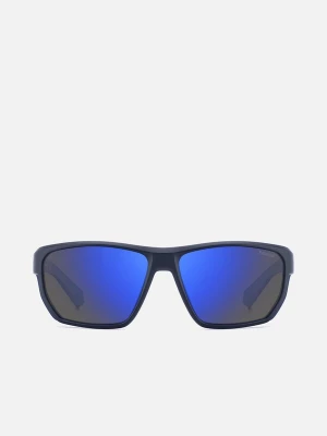 Foto van product Polaroid Zonnebril 'Polaroid PLD 7057 / S Matte black orange / 15 / 135 MAN Sunglasses' blauw