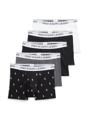 Foto van product Polo Ralph Lauren Boxershorts grijs gemêleerd / zwart / wit
