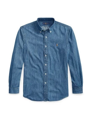 Foto van product Polo Ralph Lauren Overhemd blauw denim / lichtbruin / wit