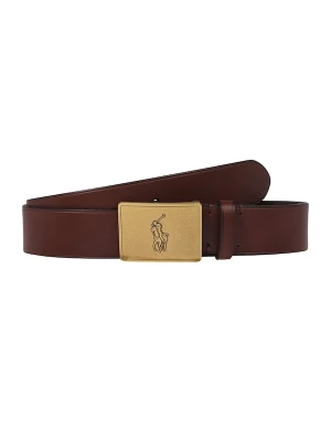 Foto van product Polo Ralph Lauren Riem kastanjebruin / geel