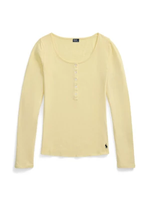 Foto van product Polo Ralph Lauren Shirt ' Whisper Weight Cotton ' lichtgeel