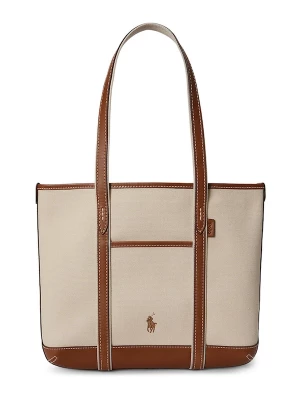 Foto van product Polo Ralph Lauren Shopper ecru / bruin