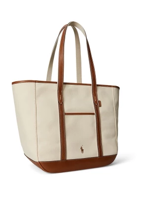Foto van product Polo Ralph Lauren Shopper ecru / cognac