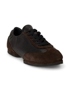 Foto van product Polo Ralph Lauren Sneakers laag 'SWN BLRINA' chocoladebruin / zwart