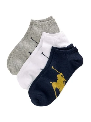 Foto van product Polo Ralph Lauren Sokken grijs gemêleerd / zwart / wit