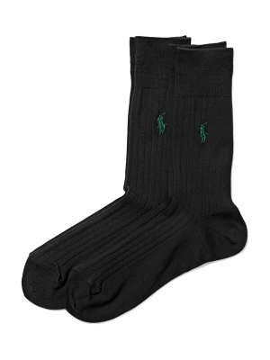 Foto van product Polo Ralph Lauren Sokken 'RIB EGYPTIAN-SOCKS-2 PACK' zwart