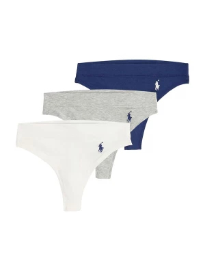 Foto van product Polo Ralph Lauren String ' Club Cotton ' donkerblauw / grijs gemêleerd / wit