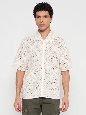 Foto van product Poloshirt Abercrombie & Fitch wit
