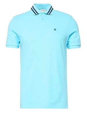 Foto van product Poloshirt Calvin Klein Jeans lichtblauw