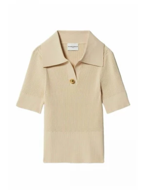 Foto van product Poloshirt CLAUDIE PIERLOT beżowy