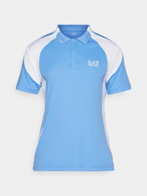 Foto van product Poloshirt EA7 Emporio Armani lichtblauw