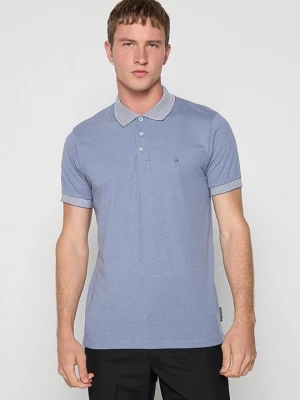 Foto van product Poloshirt French Connection blauw gemêleerd