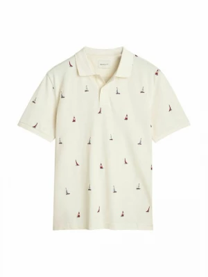 Foto van product Poloshirt Gant crème