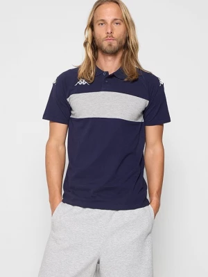 Foto van product Poloshirt Kappa koningsblauw gemêleerd