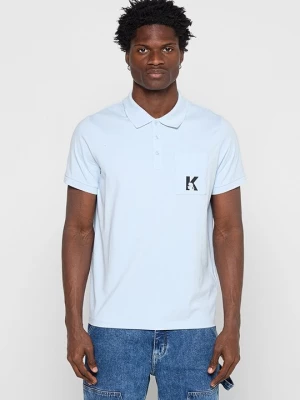 Foto van product Poloshirt KARL LAGERFELD lichtblauw