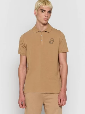 Foto van product Poloshirt KARL LAGERFELD lichtbruin