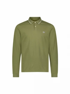 Foto van product Poloshirt Lee groen gemêleerd