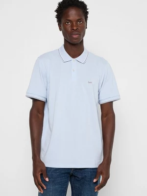 Foto van product Poloshirt Lee lichtblauw