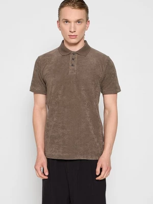 Foto van product Poloshirt lindbergh lichtbruin
