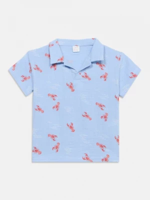 Foto van product Poloshirt Lindex lichtblauw