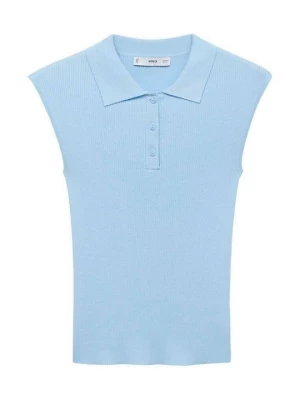 Foto van product Poloshirt Mango lichtblauw
