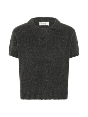Foto van product Poloshirt My Essential Wardrobe donkergrijs gemêleerd
