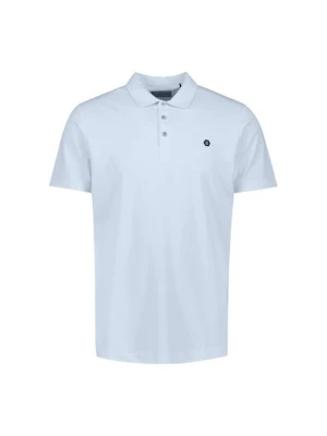 Foto van product Poloshirt No Excess lichtblauw gemêleerd