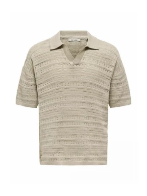 Foto van product Poloshirt Only & Sons lichtgrijs